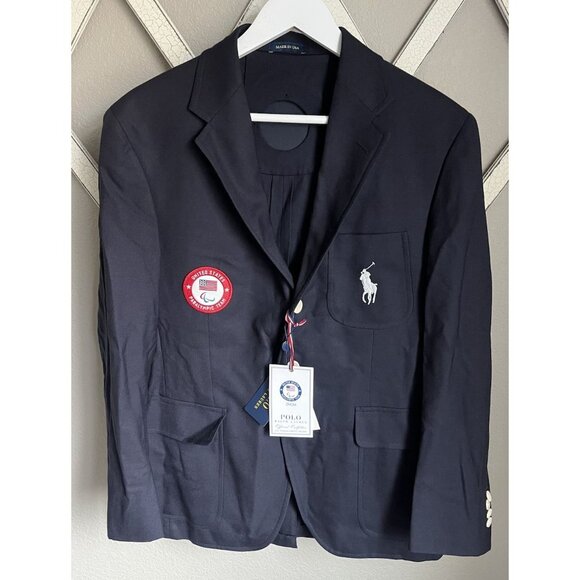 Polo Ralph Lauren Other - NWT! 2020 Polo Ralph Lauren USA Paralympic Team Men's 40 Reg Wool Blazer Jacket
